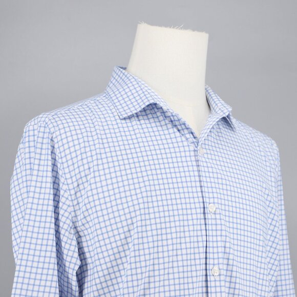 MINISTRY OF SUPPLY Aero Dress Shirt Performance Button Down Size L Slim - Picture 3 of 7